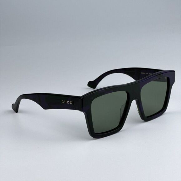 NEW Gucci GG0962S 014 Havana Green Square Unisex Sunglasses GG 0926S main image 9